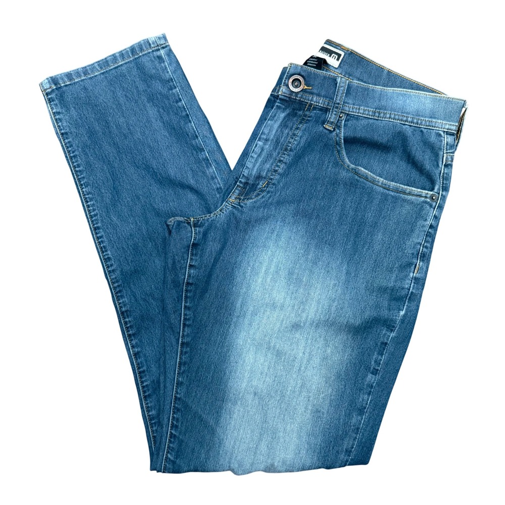 Travis Mathew Legacy Featherweight Jeans Mens 30 Blue Medium Stretch Straight